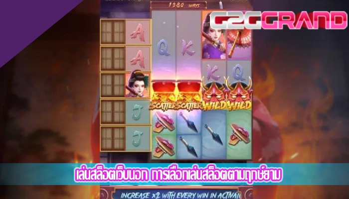 เล่นสล็อตเว็บนอก การเลือกเล่นสล็อตตามฤกษ์ยาม